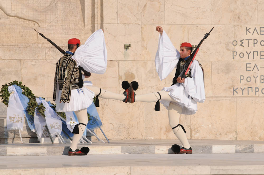 Greece- Changing of the Guard- The Evzones