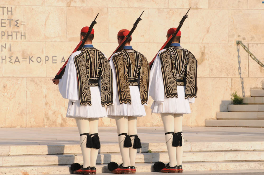 Greece- Changing of the Guard- The Evzones