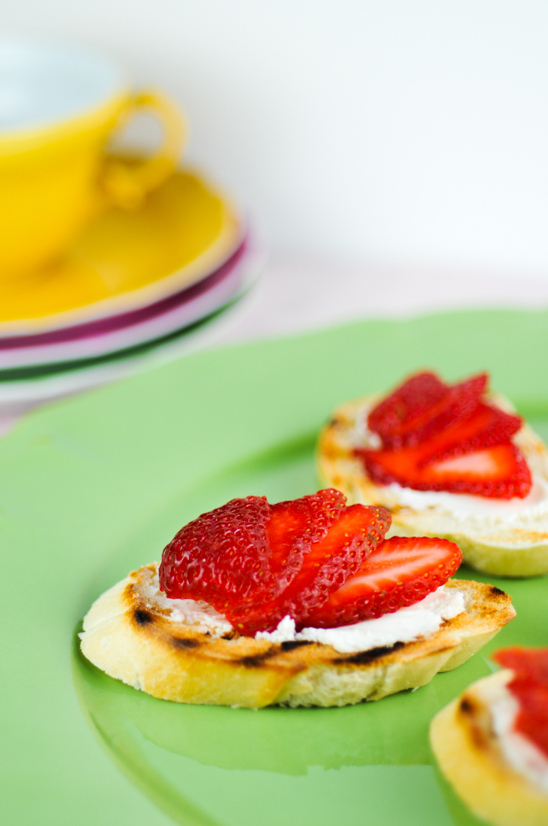 Strawberry Tartine